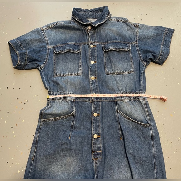 Free People Marci Denim Jumpsuit - Picture 9 of 12